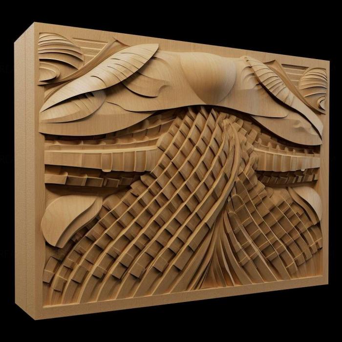 نموذج ثلاثي الأبعاد لآلة CNC 3D Art 